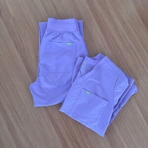 FIGS scrubs - LAVENDER set